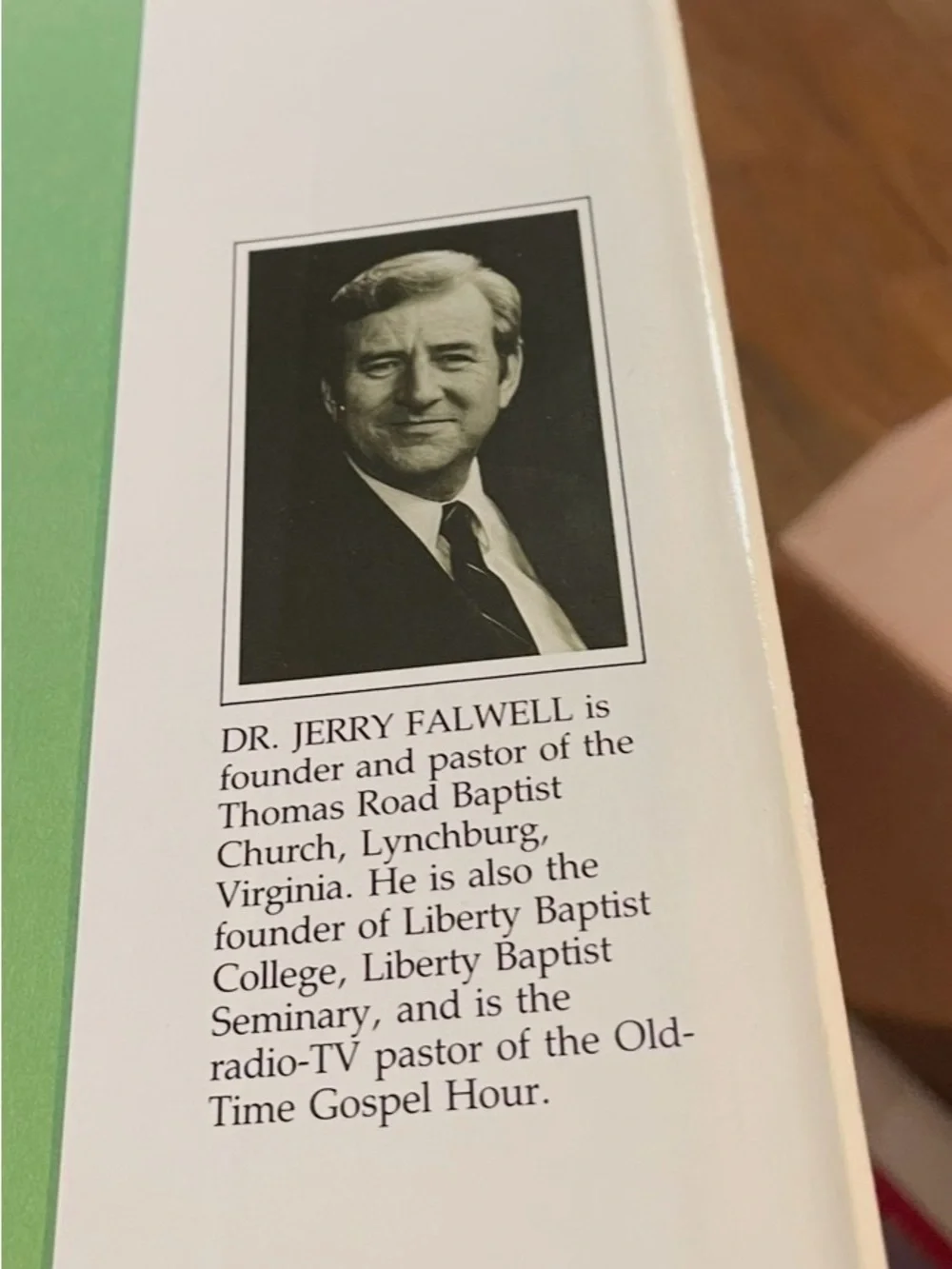 When It Hurts Too Much to Cry by Jerry Falwell